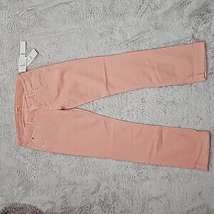 Orange & Brown Stripe Cuffed Pants